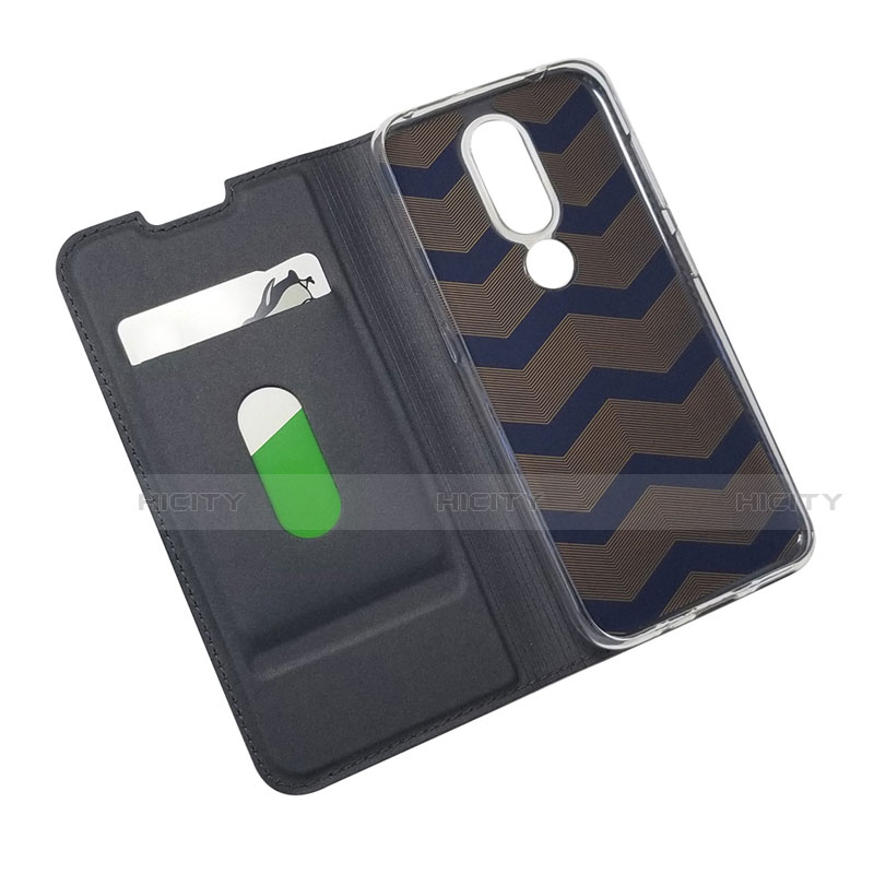 Coque Portefeuille Livre Cuir Etui Clapet L02 pour Nokia 4.2 Plus