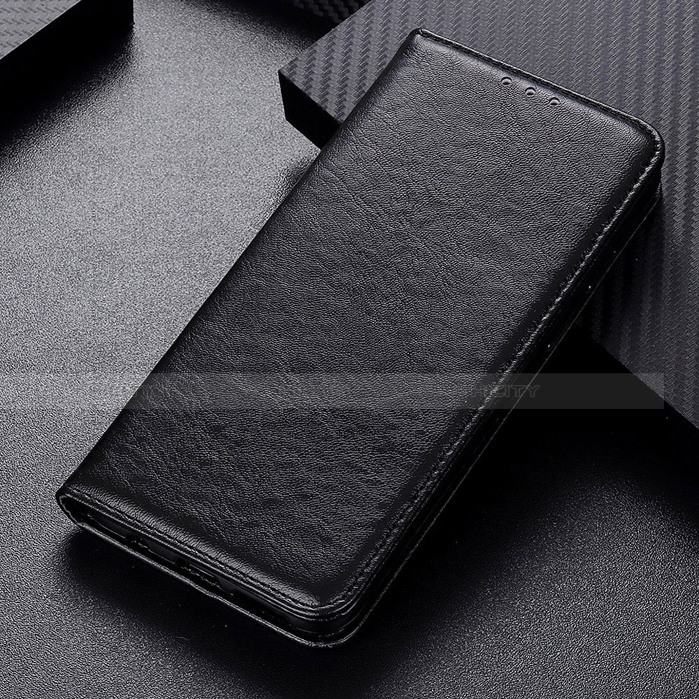 Coque Portefeuille Livre Cuir Etui Clapet L02 pour Nokia 5.3 Noir Plus