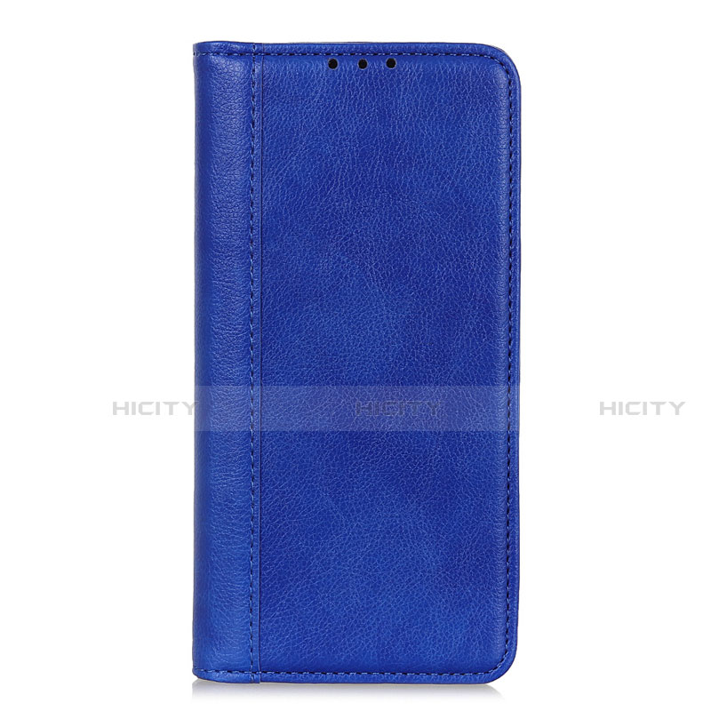 Coque Portefeuille Livre Cuir Etui Clapet L02 pour Oppo A32 Bleu Plus