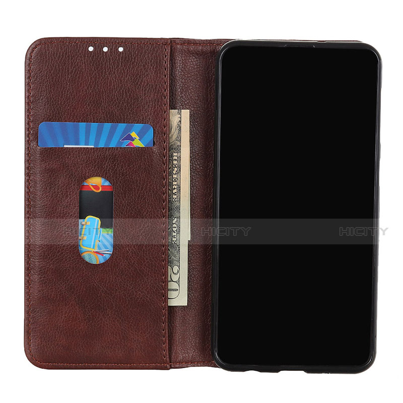 Coque Portefeuille Livre Cuir Etui Clapet L02 pour Oppo A32 Plus