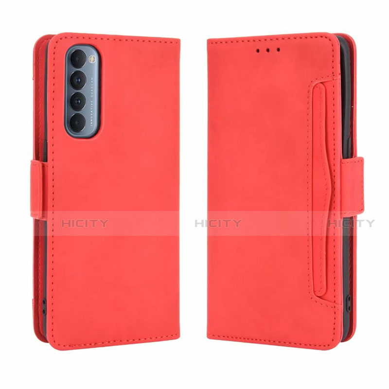 Coque Portefeuille Livre Cuir Etui Clapet L02 pour Oppo Reno4 Pro 4G Plus