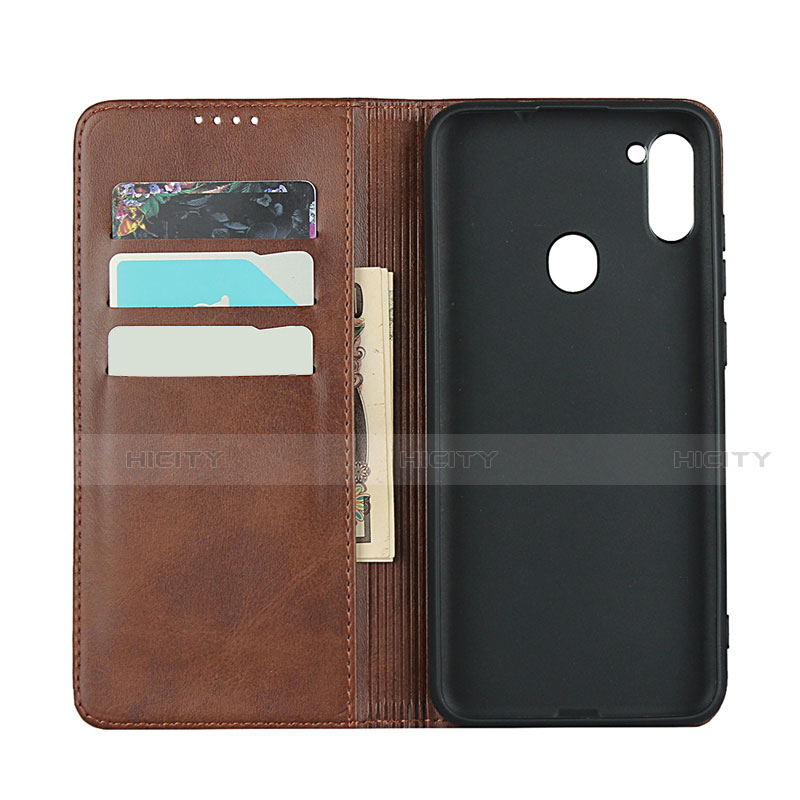 Coque Portefeuille Livre Cuir Etui Clapet L02 pour Samsung Galaxy A11 Plus