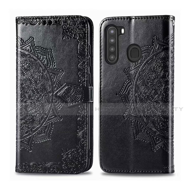 Coque Portefeuille Livre Cuir Etui Clapet L02 pour Samsung Galaxy A21 Plus