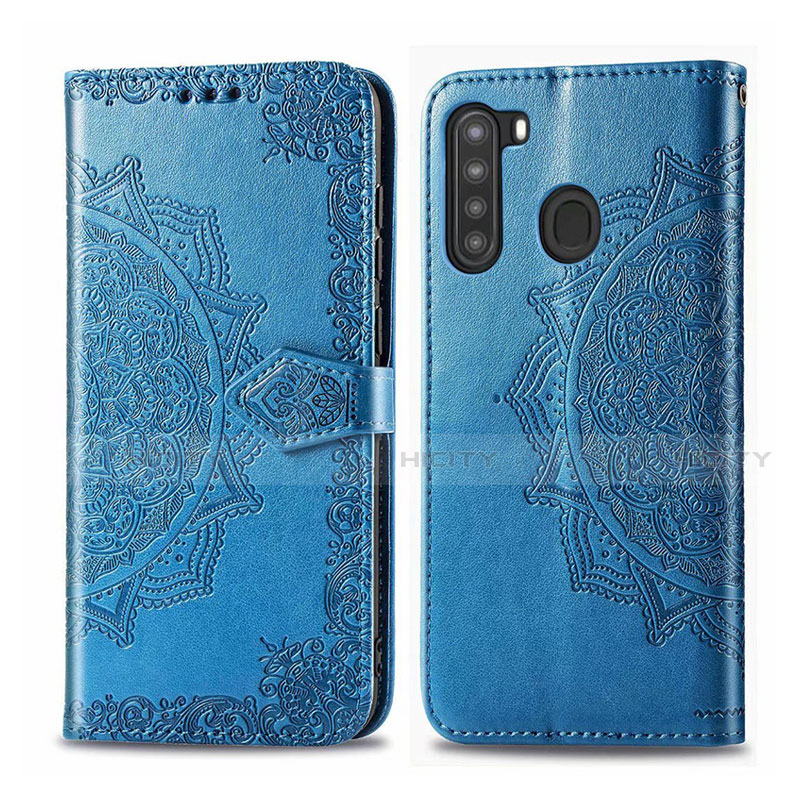 Coque Portefeuille Livre Cuir Etui Clapet L02 pour Samsung Galaxy A21 Plus