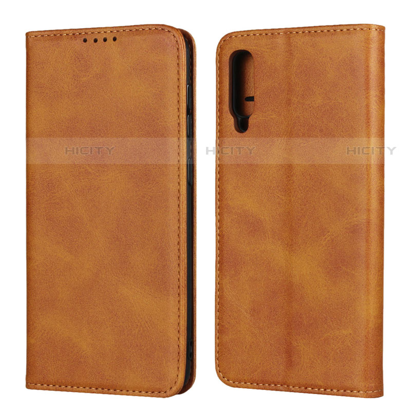 Coque Portefeuille Livre Cuir Etui Clapet L02 pour Samsung Galaxy A30S Orange Plus