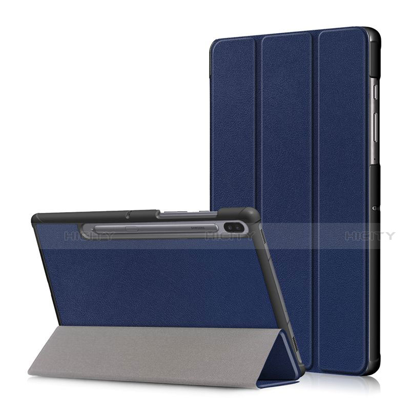 Coque Portefeuille Livre Cuir Etui Clapet L02 pour Samsung Galaxy Tab S6 10.5 SM-T860 Plus