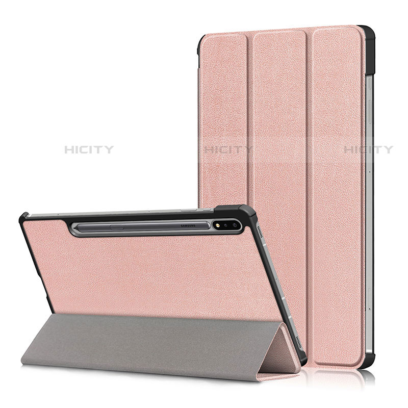 Coque Portefeuille Livre Cuir Etui Clapet L02 pour Samsung Galaxy Tab S7 4G 11 SM-T875 Plus