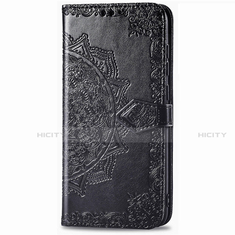 Coque Portefeuille Livre Cuir Etui Clapet L02 pour Samsung Galaxy XCover Pro Noir Plus