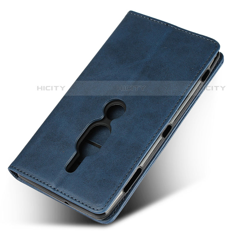 Coque Portefeuille Livre Cuir Etui Clapet L02 pour Sony Xperia XZ2 Premium Plus