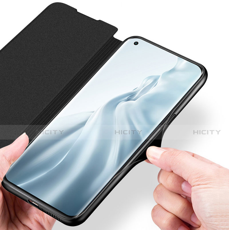 Coque Portefeuille Livre Cuir Etui Clapet L02 pour Xiaomi Mi 11 5G Plus