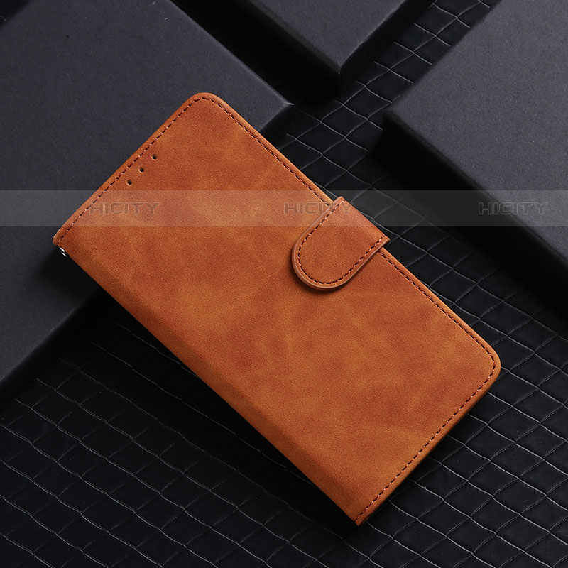 Coque Portefeuille Livre Cuir Etui Clapet L02 pour Xiaomi Mi 12 Ultra 5G Marron Plus