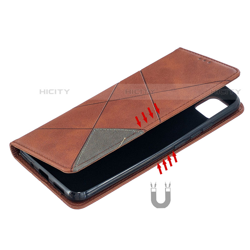 Coque Portefeuille Livre Cuir Etui Clapet L02 pour Xiaomi Redmi 9 India Plus