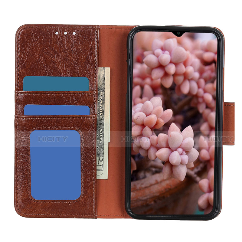 Coque Portefeuille Livre Cuir Etui Clapet L02 pour Xiaomi Redmi 9 Prime India Plus