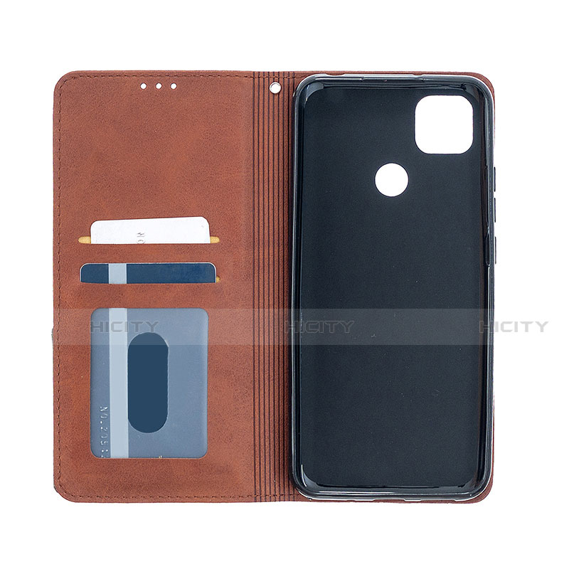 Coque Portefeuille Livre Cuir Etui Clapet L02 pour Xiaomi Redmi 9C NFC Plus