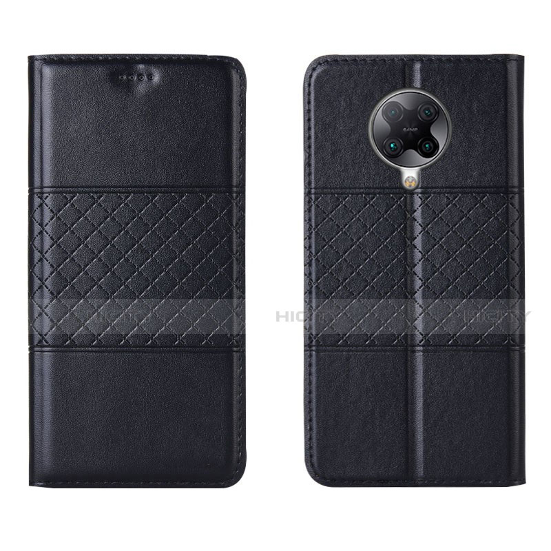 Coque Portefeuille Livre Cuir Etui Clapet L02 pour Xiaomi Redmi K30 Pro Zoom Noir Plus