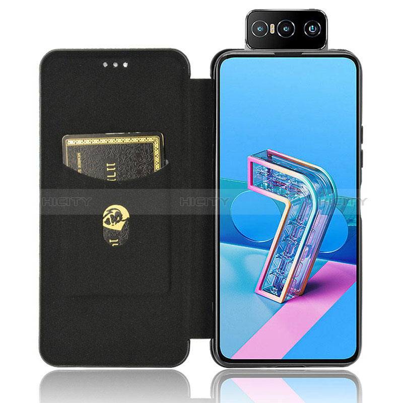 Coque Portefeuille Livre Cuir Etui Clapet L02Z pour Asus Zenfone 7 ZS670KS Plus