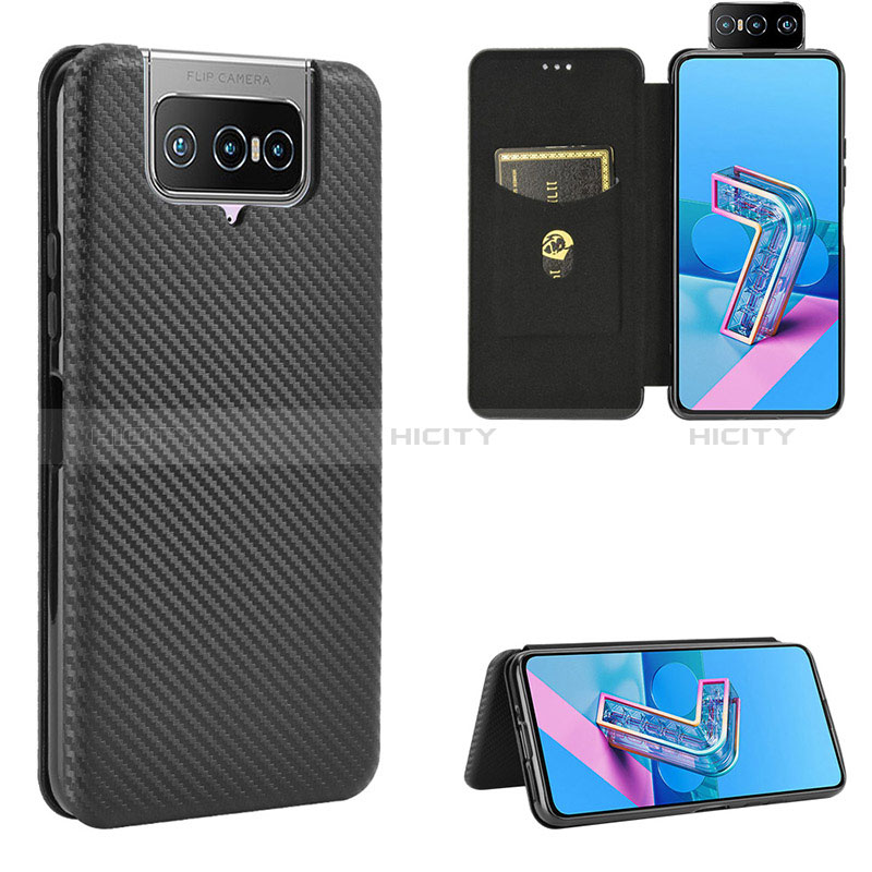 Coque Portefeuille Livre Cuir Etui Clapet L02Z pour Asus Zenfone 7 ZS670KS Plus