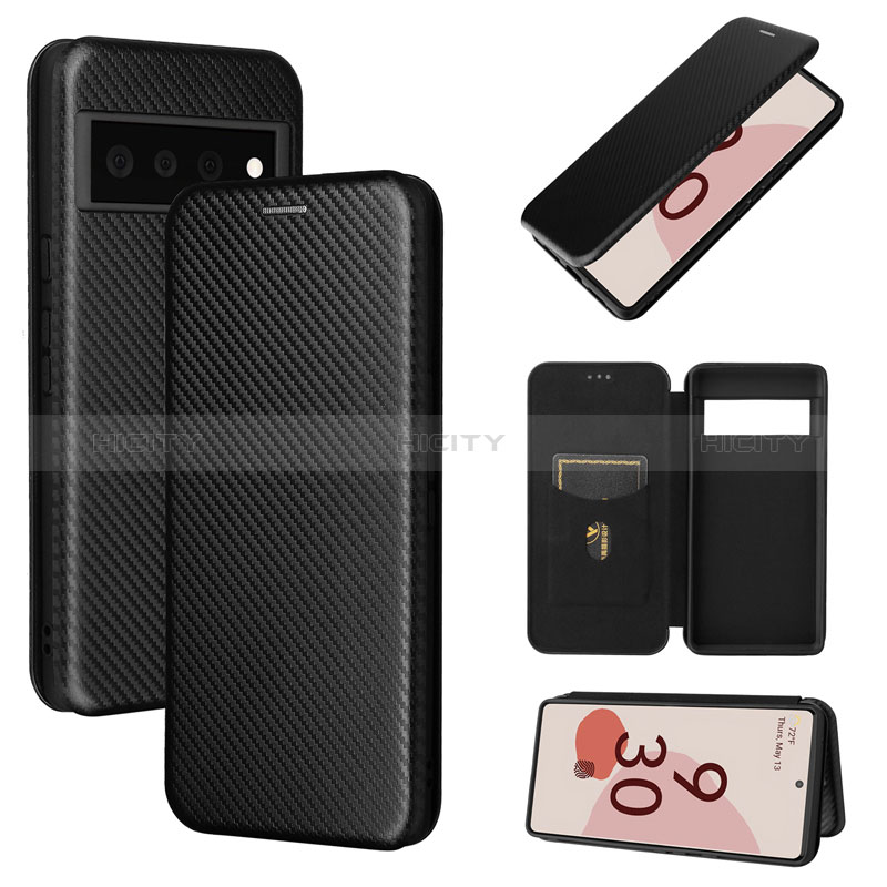 Coque Portefeuille Livre Cuir Etui Clapet L02Z pour Google Pixel 6 5G Plus