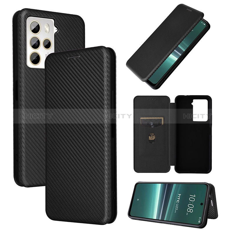 Coque Portefeuille Livre Cuir Etui Clapet L02Z pour HTC U23 5G Plus