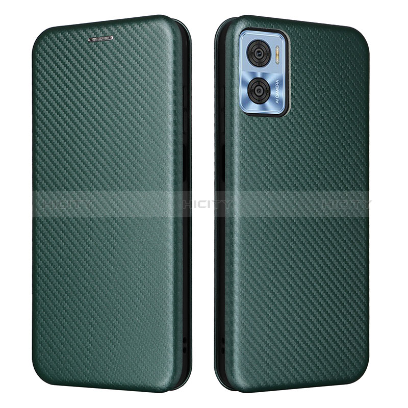 Coque Portefeuille Livre Cuir Etui Clapet L02Z pour Motorola Moto E22 Plus