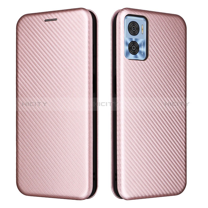 Coque Portefeuille Livre Cuir Etui Clapet L02Z pour Motorola Moto E22i Plus