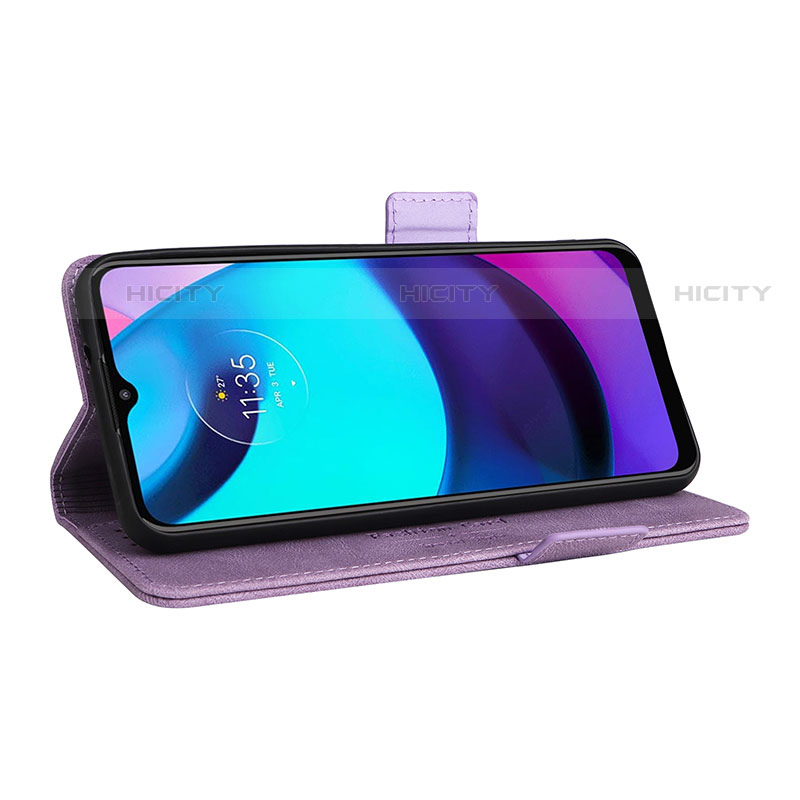 Coque Portefeuille Livre Cuir Etui Clapet L02Z pour Motorola Moto E30 Plus