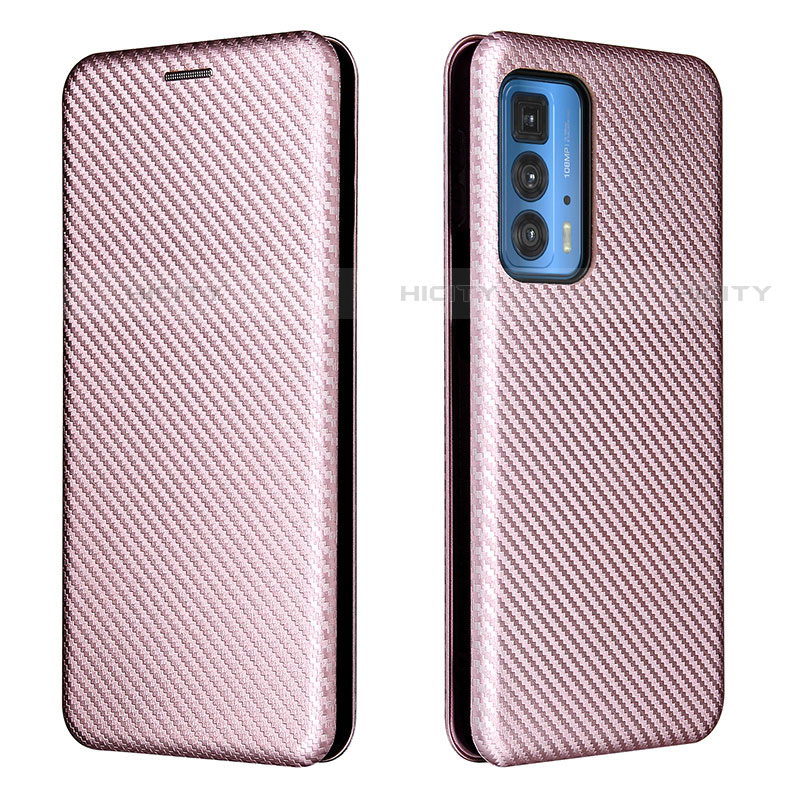 Coque Portefeuille Livre Cuir Etui Clapet L02Z pour Motorola Moto Edge 20 Pro 5G Plus