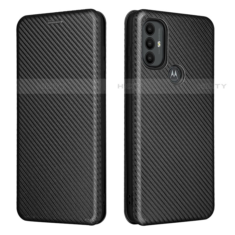 Coque Portefeuille Livre Cuir Etui Clapet L02Z pour Motorola Moto G Play (2023) Noir Plus