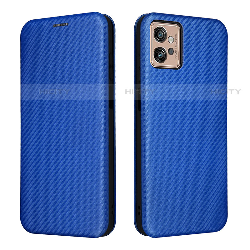 Coque Portefeuille Livre Cuir Etui Clapet L02Z pour Motorola Moto G32 Plus