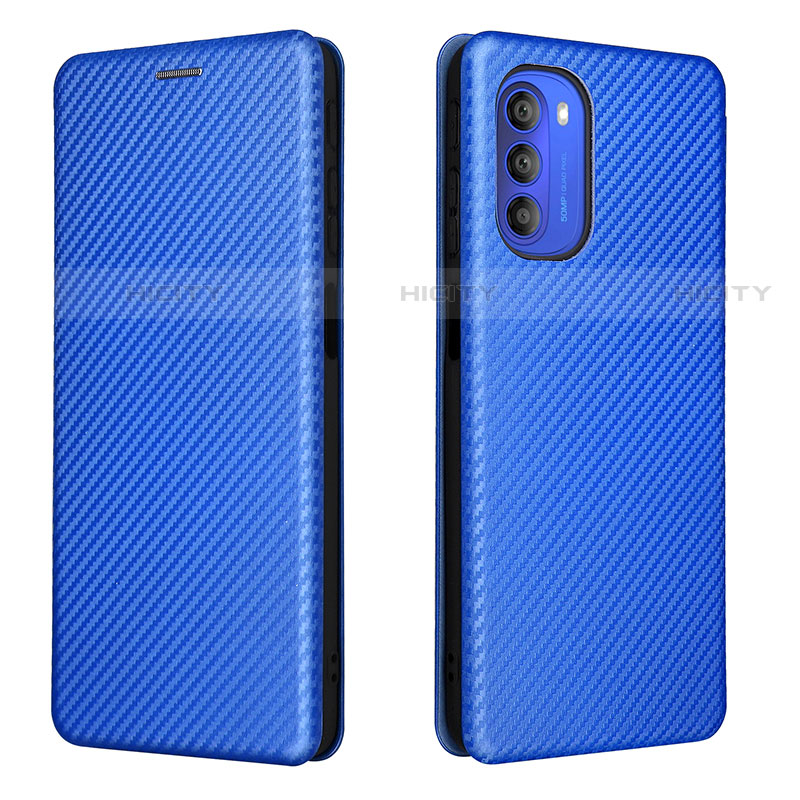 Coque Portefeuille Livre Cuir Etui Clapet L02Z pour Motorola Moto G51 5G Plus