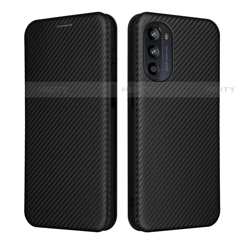 Coque Portefeuille Livre Cuir Etui Clapet L02Z pour Motorola MOTO G52 Plus