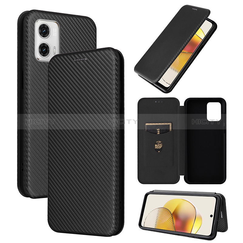 Coque Portefeuille Livre Cuir Etui Clapet L02Z pour Motorola Moto G53 5G Plus