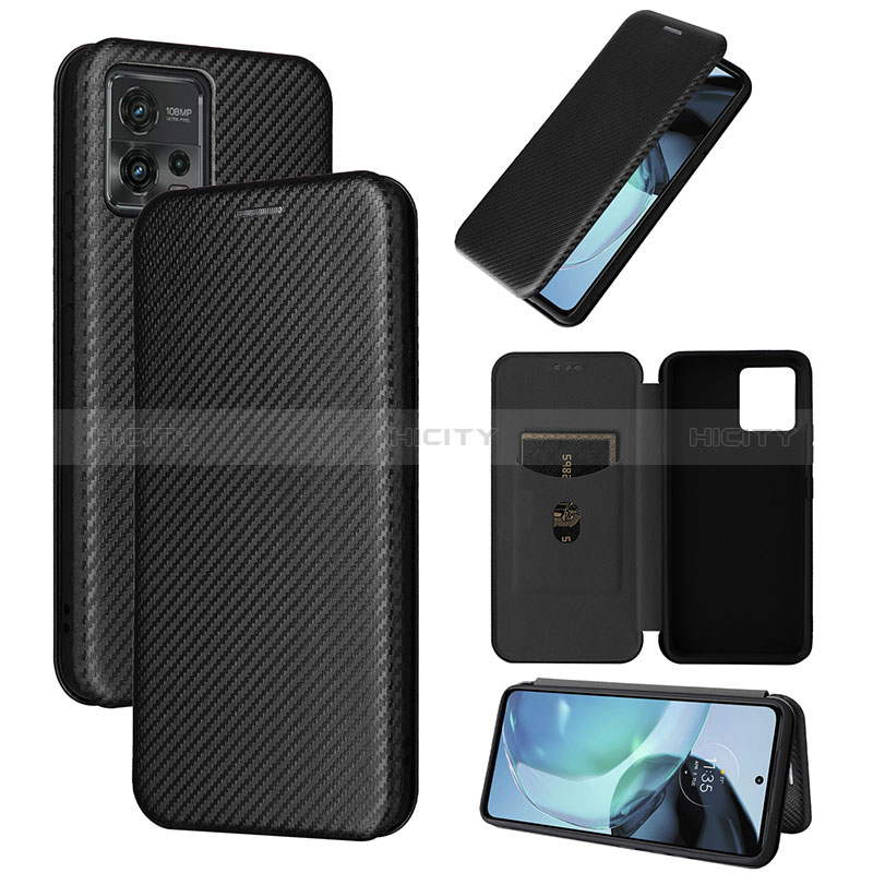 Coque Portefeuille Livre Cuir Etui Clapet L02Z pour Motorola Moto G72 Plus