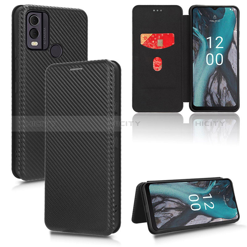 Coque Portefeuille Livre Cuir Etui Clapet L02Z pour Nokia C22 Plus