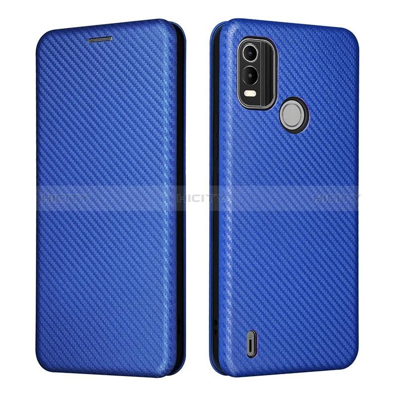 Coque Portefeuille Livre Cuir Etui Clapet L02Z pour Nokia G11 Plus Bleu Plus