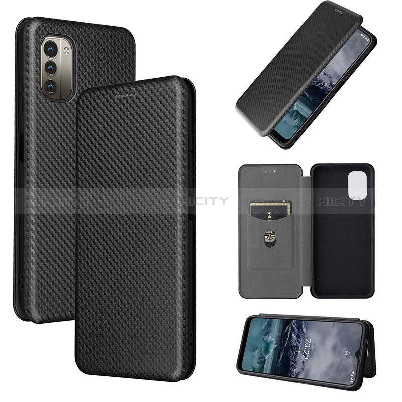 Coque Portefeuille Livre Cuir Etui Clapet L02Z pour Nokia G21 Plus