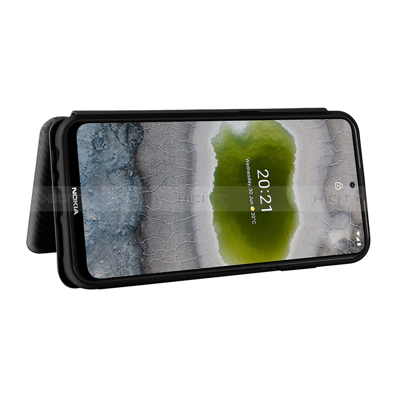 Coque Portefeuille Livre Cuir Etui Clapet L02Z pour Nokia X10 Plus