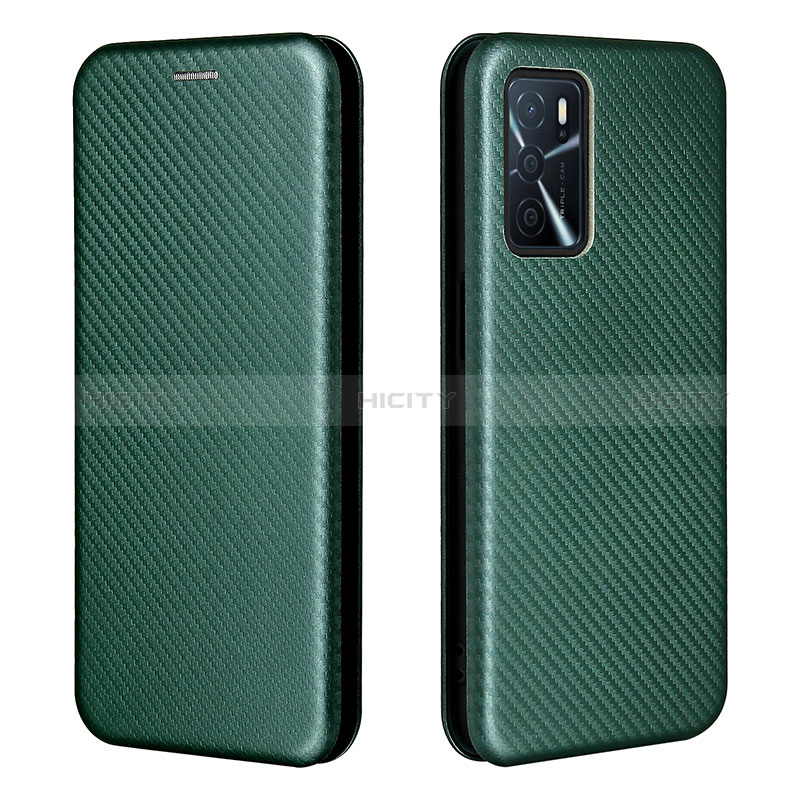 Coque Portefeuille Livre Cuir Etui Clapet L02Z pour Oppo A54s Plus