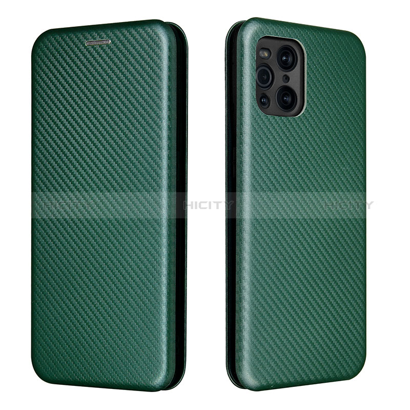 Coque Portefeuille Livre Cuir Etui Clapet L02Z pour Oppo Find X3 5G Plus