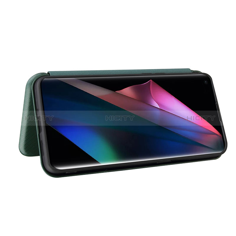 Coque Portefeuille Livre Cuir Etui Clapet L02Z pour Oppo Find X3 5G Plus