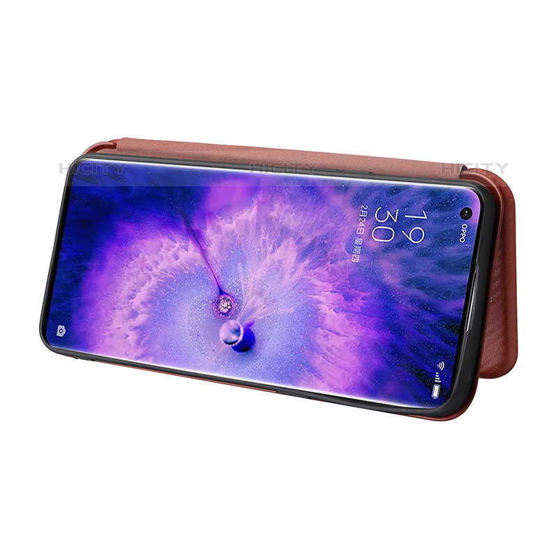 Coque Portefeuille Livre Cuir Etui Clapet L02Z pour Oppo Find X5 Pro 5G Plus