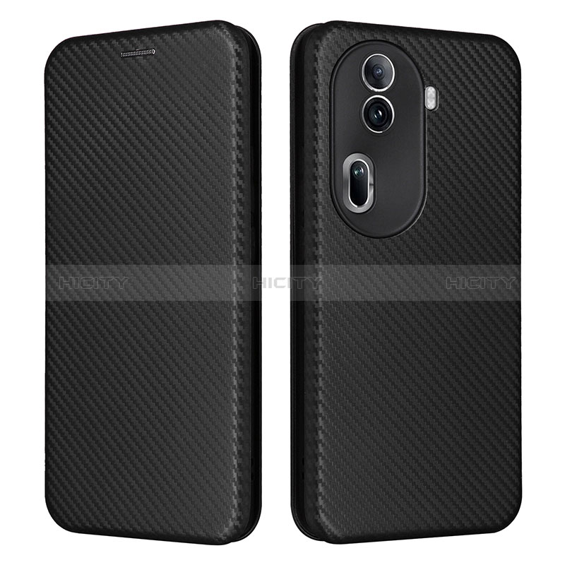 Coque Portefeuille Livre Cuir Etui Clapet L02Z pour Oppo Reno11 Pro 5G Noir Plus