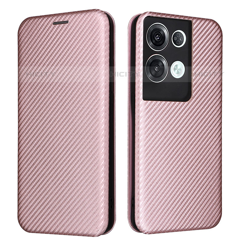 Coque Portefeuille Livre Cuir Etui Clapet L02Z pour Oppo Reno8 Pro+ Plus 5G Plus