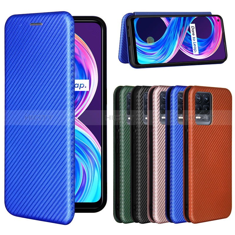 Coque Portefeuille Livre Cuir Etui Clapet L02Z pour Realme 8 4G Plus