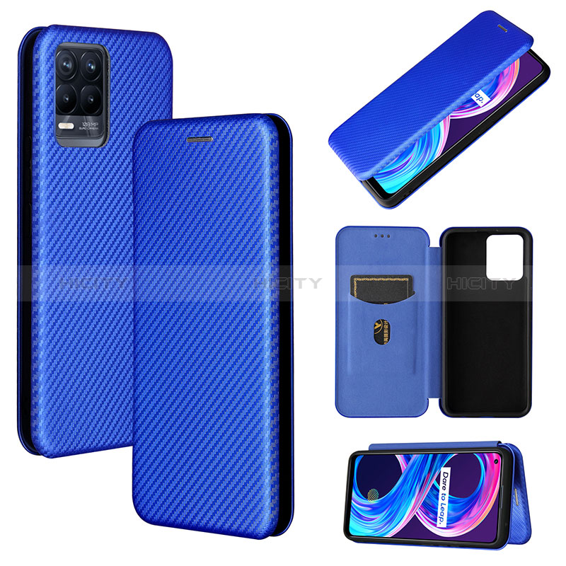 Coque Portefeuille Livre Cuir Etui Clapet L02Z pour Realme 8 4G Plus