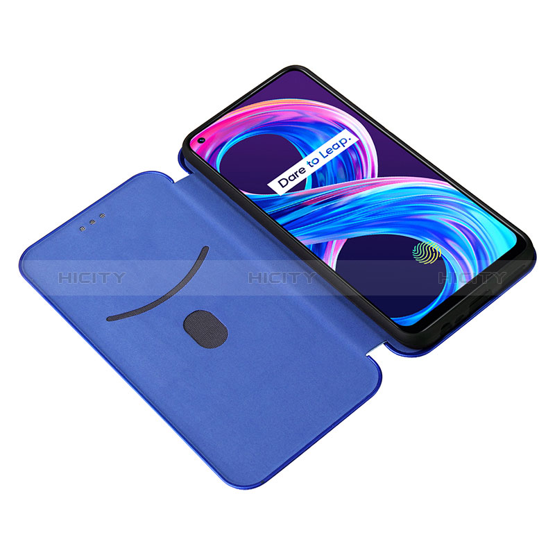 Coque Portefeuille Livre Cuir Etui Clapet L02Z pour Realme 8 4G Plus