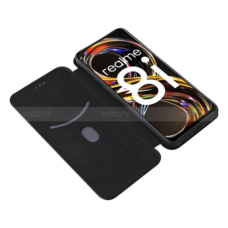 Coque Portefeuille Livre Cuir Etui Clapet L02Z pour Realme 8i Plus