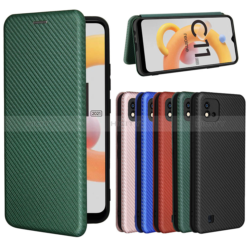 Coque Portefeuille Livre Cuir Etui Clapet L02Z pour Realme C20 Plus