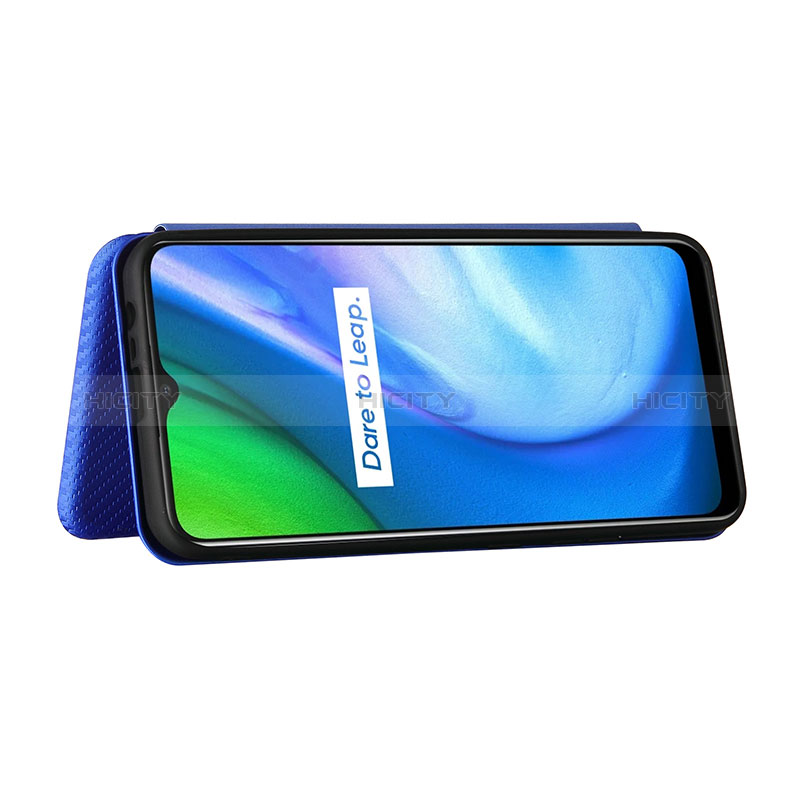 Coque Portefeuille Livre Cuir Etui Clapet L02Z pour Realme C21 Plus