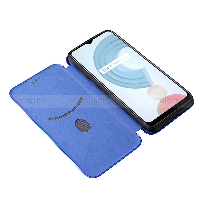 Coque Portefeuille Livre Cuir Etui Clapet L02Z pour Realme C25Y India Plus